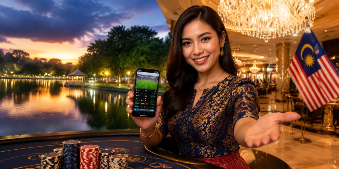 Pemain Malaysia mengakses promosi 2k25 melalui aplikasi mudah alih